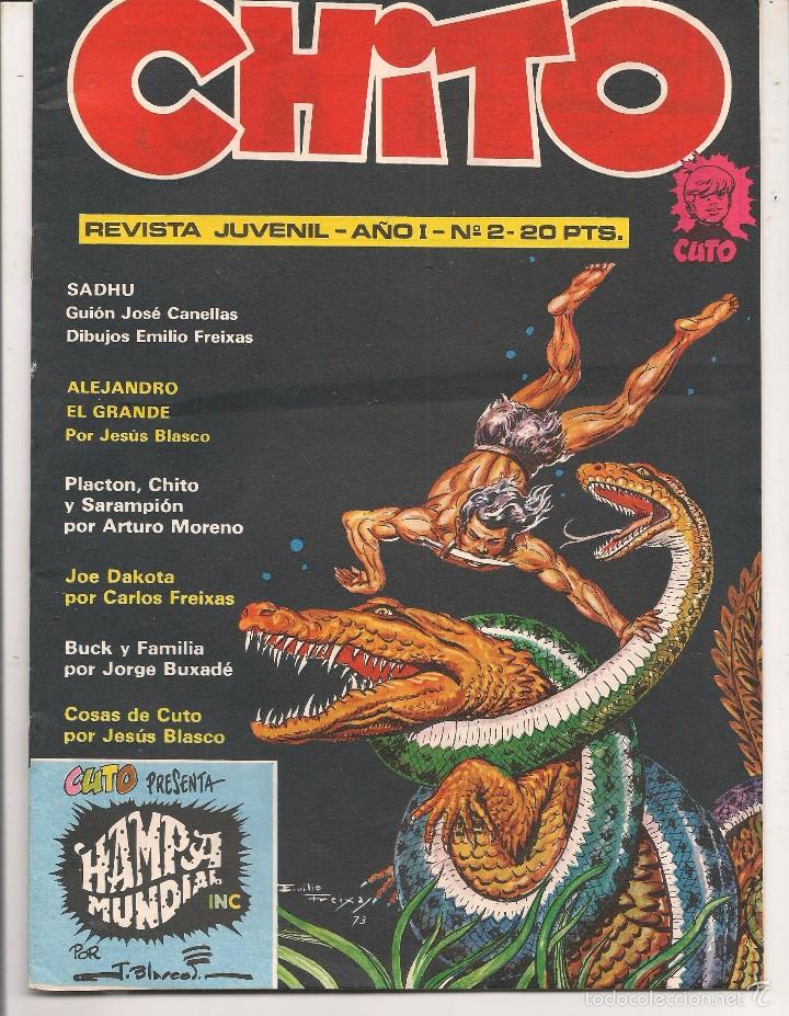C&oacute;mics: CHITO. N&ordm; 2. EDITOR JUAN MART&Iacute; PAV&Oacute;N. 1974. (C/A49) - Foto 1
