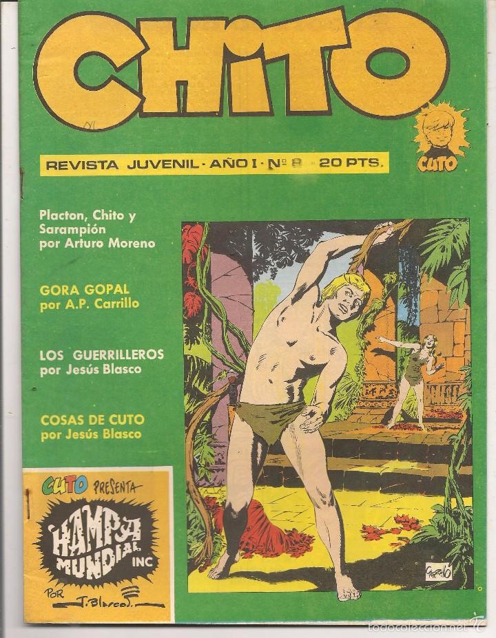 C&oacute;mics: CHITO. N&ordm; 8. EDITOR JUAN MART&Iacute; PAV&Oacute;N. 1974. (C/A49) - Foto 1