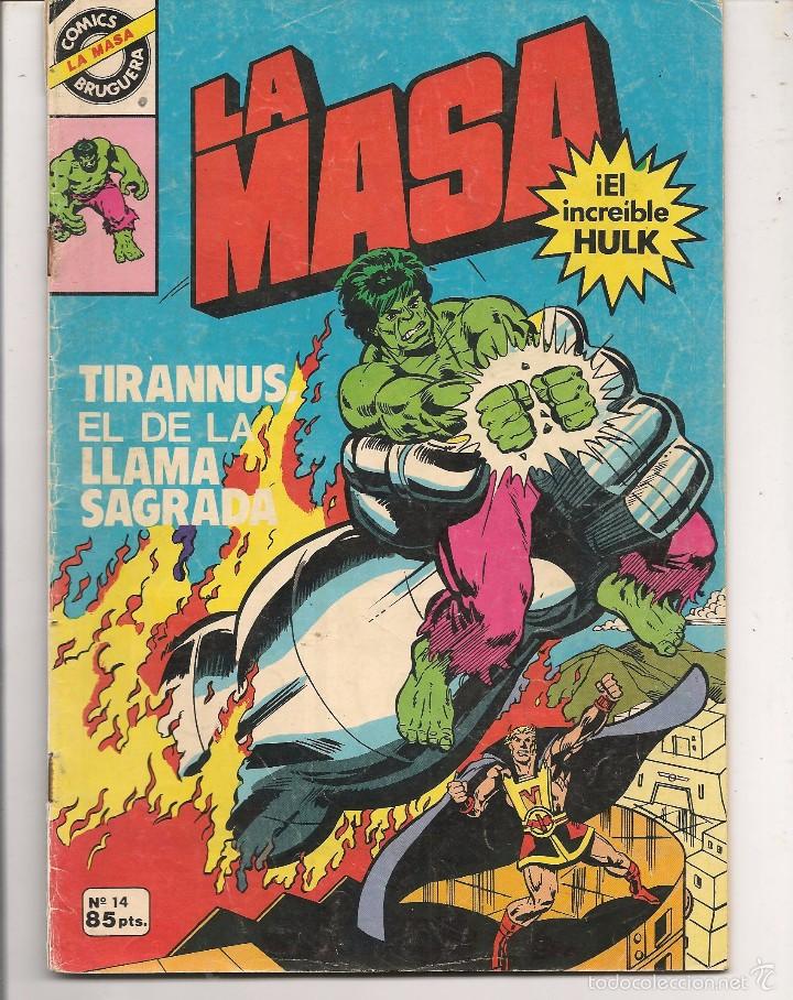 C&oacute;mics: COMICS BRUGUERA. LA MASA. N&ordm; 14. BRUGUERA 1981 ( C/A13) - Foto 1