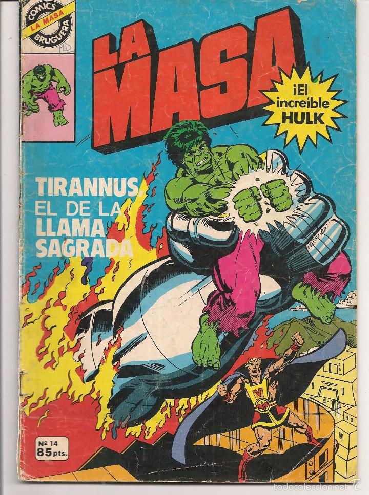C&oacute;mics: COMICS BRUGUERA. LA MASA. N&ordm; 14. BRUGUERA 1981 ( C/A13) - Foto 1