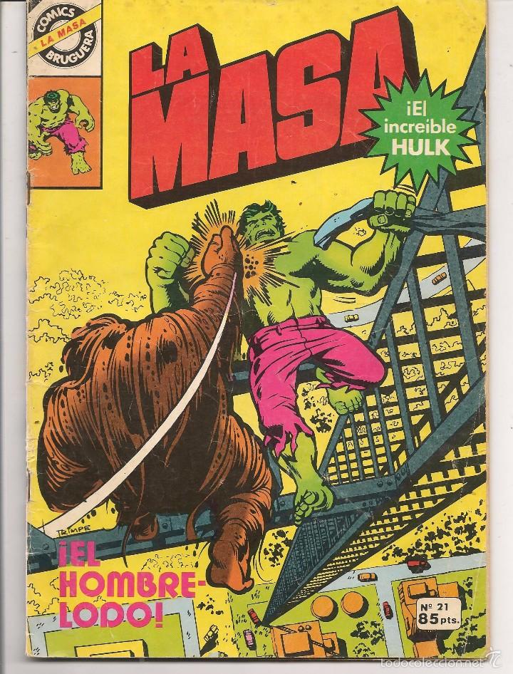 C&oacute;mics: COMICS BRUGUERA. LA MASA. N&ordm; 21. BRUGUERA 1981 ( C/A13) - Foto 1