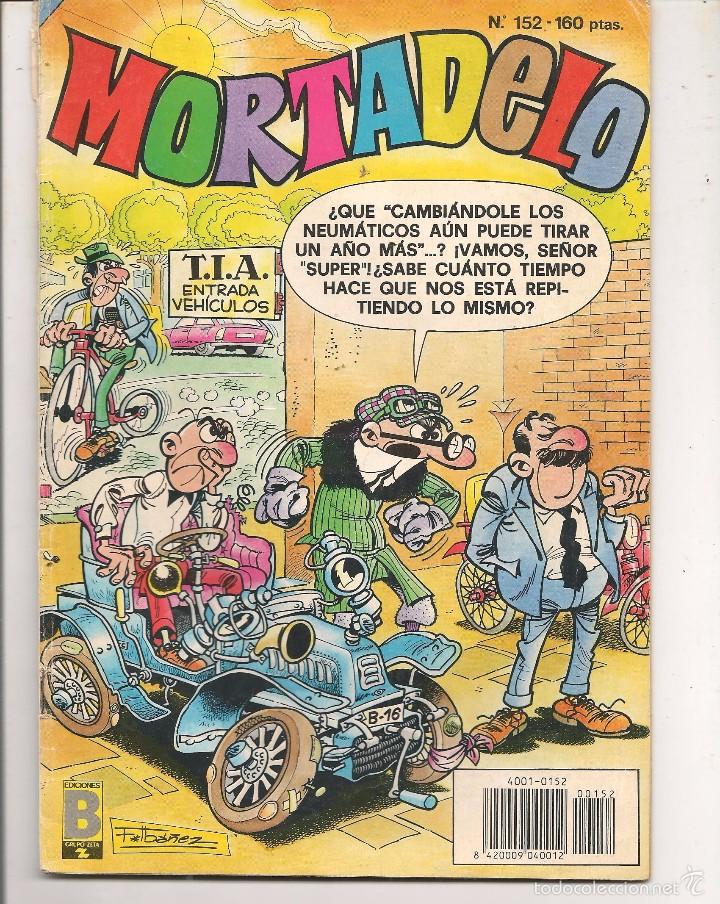 C&oacute;mics: MORTADELO. N&ordm; 152. EDICIONES B. 1990. (C/A13) - Foto 1
