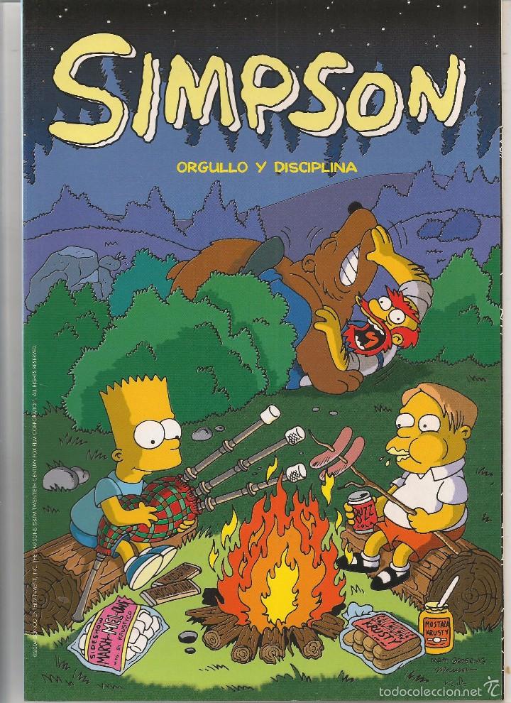 C&oacute;mics: SIMPSON. ORGULLO Y DISCIPLINA. COMICS BONGO 2004. (C/A50) - Foto 1