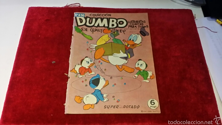 C&oacute;mics: C&oacute;mic Dumbo del a&ntilde;o 1958 n&uacute;mero 436 - Foto 1