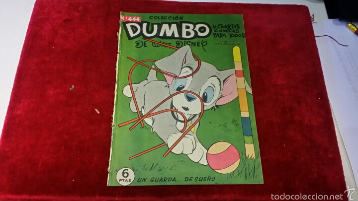 C&oacute;mics: C&oacute;mic Dumbo de Walt Disney n&uacute;mero 444 del a&ntilde;o 1958 - Foto 1