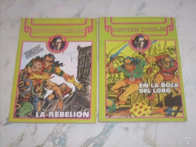 C&oacute;mics: Capit&aacute;n Coraje. Completa en 2 tomos retapados - Foto 1