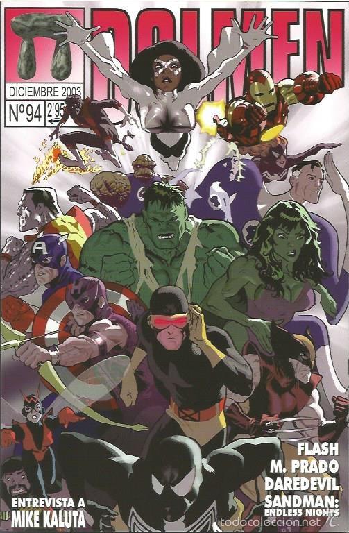 C&oacute;mics: DOLMEN # 94 (DOLMEN,2003) - FLASH - DAREDEVIL - MIKE KALUTA - Foto 1