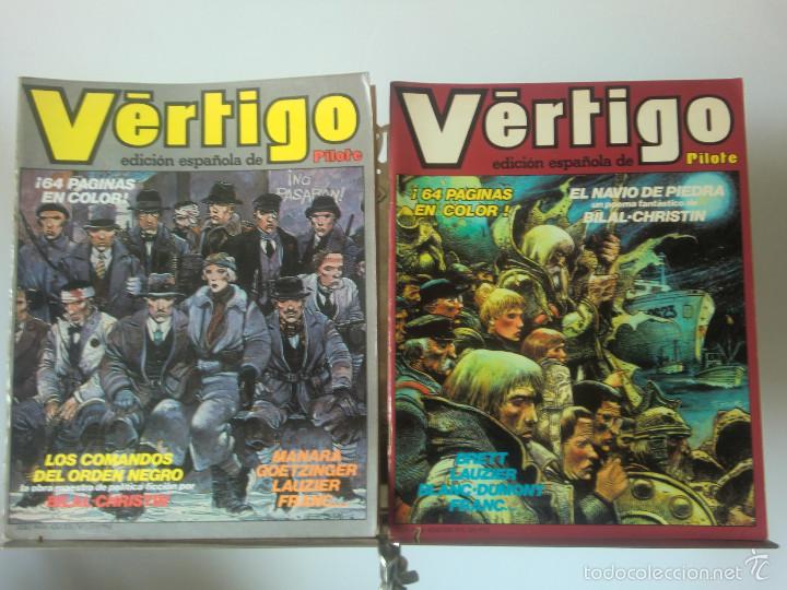 Comics : Comic V&eacute;rtigo n&ordm;s 1 y 5. edici&oacute;n espa&ntilde;ola de Pilote
