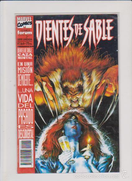 C&oacute;mics: DIENTES DE SABLE - N&ordm; 2 DE 4 - MARVEL COMICS / FORUM 175 PTS. - Foto 1