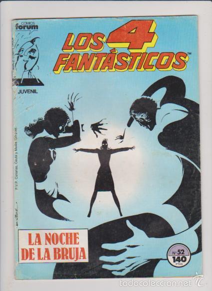 C&oacute;mics: LOS 4 FANTASTICOS - N&ordm; 52 - COMICS FORUM 140 PTS - Foto 1