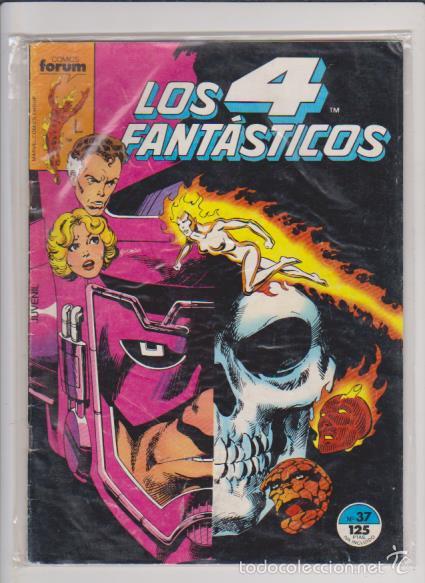 C&oacute;mics: LOS 4 FANTASTICOS - N&ordm; 37 - COMICS FORUM 125 PTS. - Foto 1