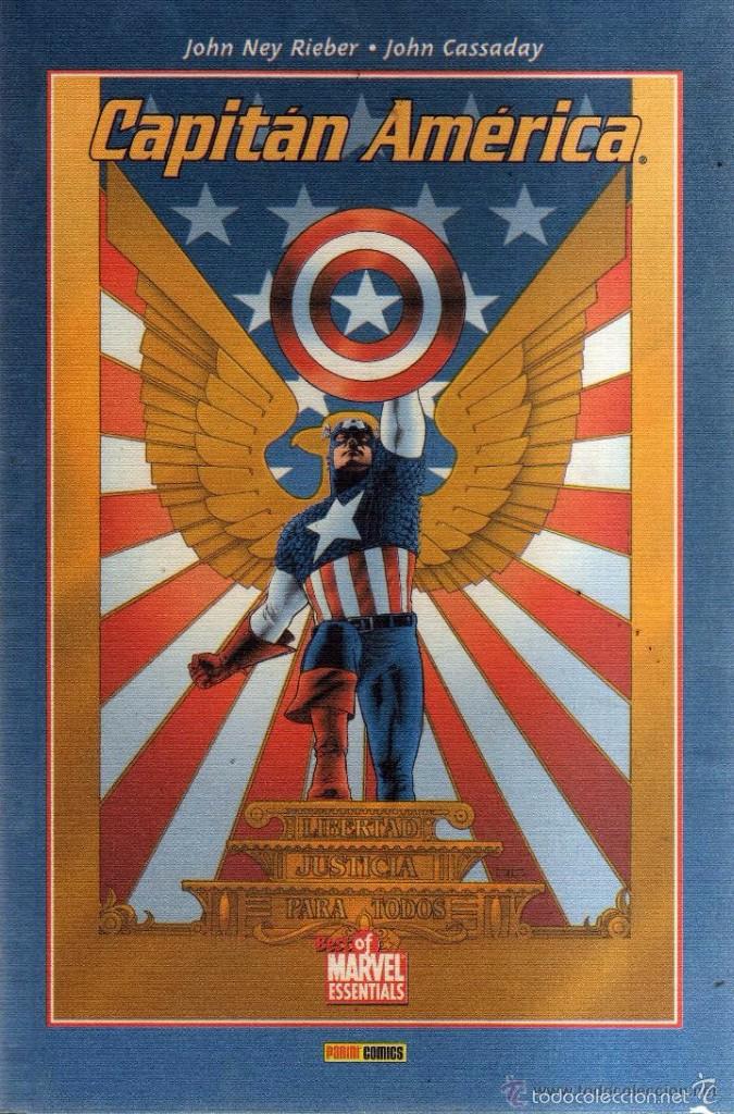 C&oacute;mics: CAPIT&Aacute;N AM&Eacute;RICA - BEST OF MARVEL ESSENTIALS - Foto 1