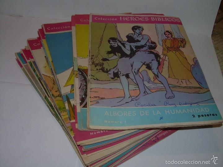 C&oacute;mics: COLECCION DE HEROES BIBLICOS.....DEL N&ordm;. 1 AL 42. - Foto 1