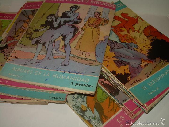C&oacute;mics: COLECCION DE HEROES BIBLICOS.....DEL N&ordm;. 1 AL 42. - Foto 3