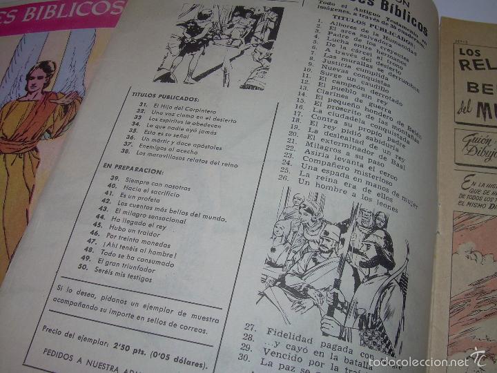 C&oacute;mics: COLECCION DE HEROES BIBLICOS.....DEL N&ordm;. 1 AL 42. - Foto 4