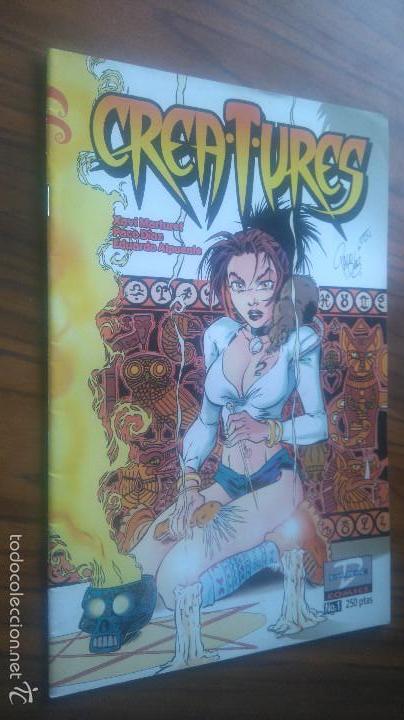 C&oacute;mics: CREATURES 1. XAVI MARTINEZ. PACO DIAZ. EDUARDO ALPUENTE. DUDE COMICS. - Foto 1