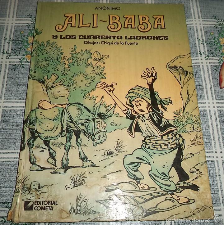 C&oacute;mics: CHIQUI DE LA FUENTE ALI-BABA Y LOS 40 LADRONES Ed. Cometa 1985 Cl&aacute;sicos Juveniles N.&ordm; 2 Pasta dura 4