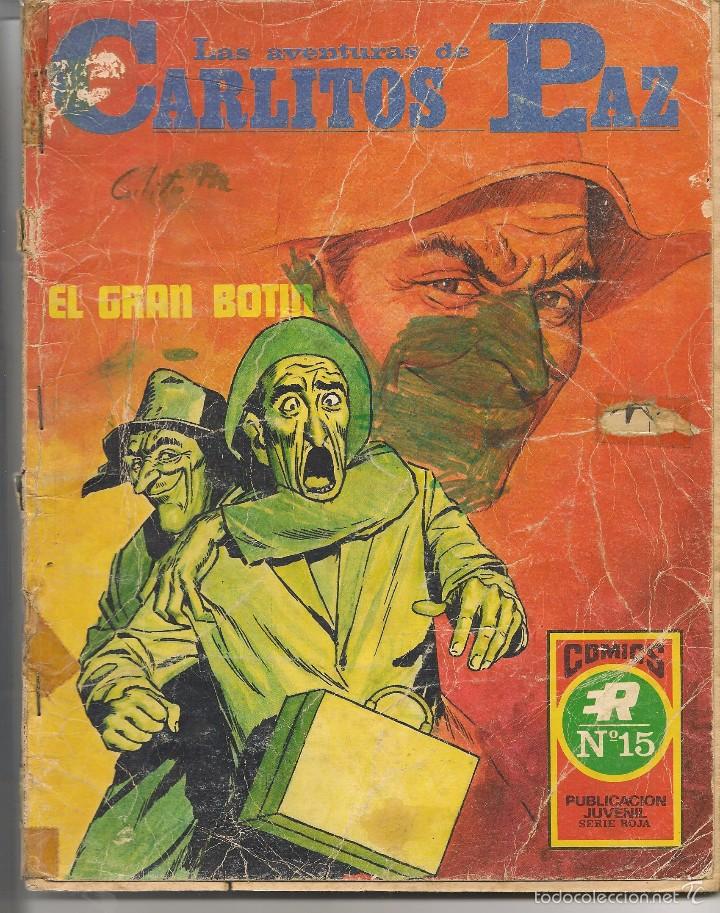 C&oacute;mics: CARLITOS PAZ. COMICS ROLLAN N&ordm; 15.  (C/A26) - Foto 1