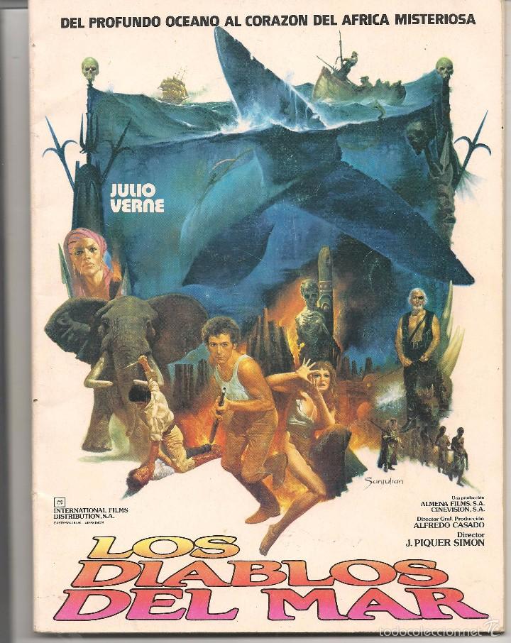 C&oacute;mics: LOS DIABLOS DEL MAR. JULIO VERNE. EDICIONES MAN. 1982.(C/A26) - Foto 1