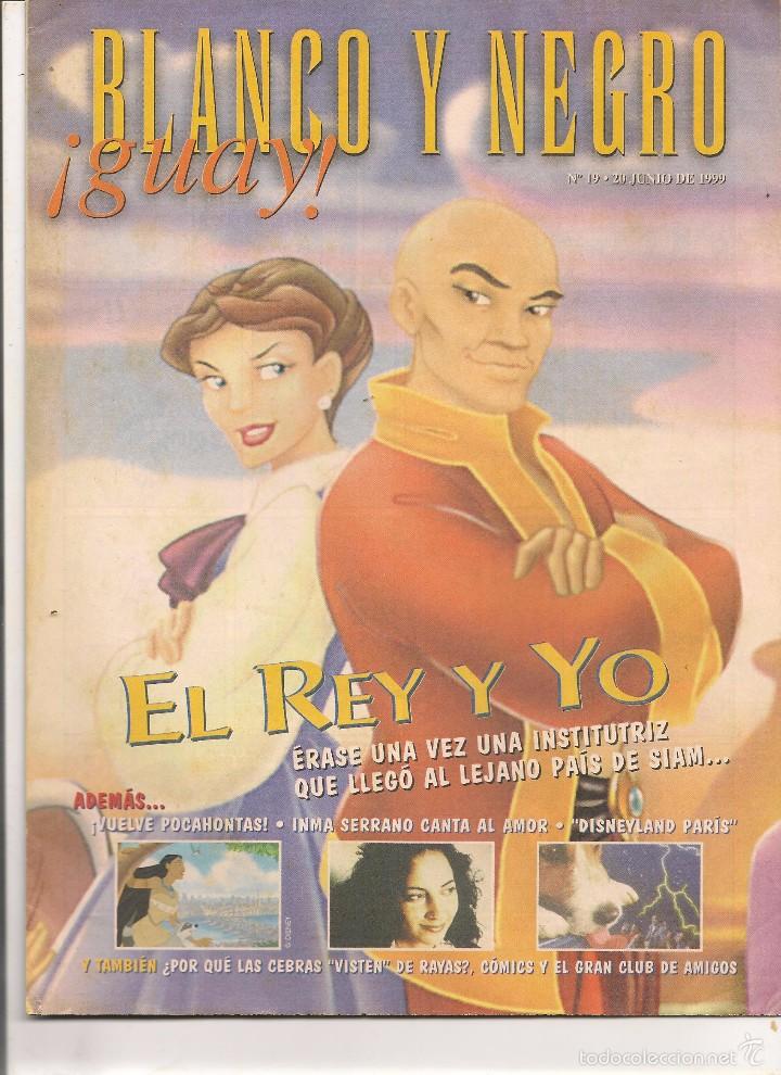 C&oacute;mics: BLANCO Y NEGRO. &iexcl;GUAY!. N&ordm; 19. 20 JUNIO 1999.  (C/A26) - Foto 1