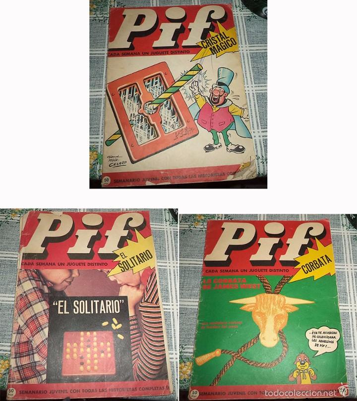 C&oacute;mics: &nbsp; REVISTA PIF 3 NUMEROS: 4 - 9 - 26 EDITORIAL PUC 1978