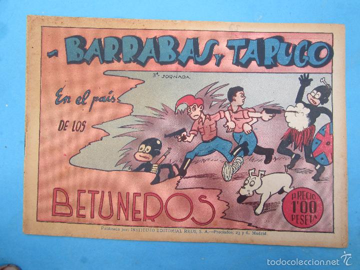 C&oacute;mics: barrabas y tarugo , numero 3 , editorial reus - Foto 1