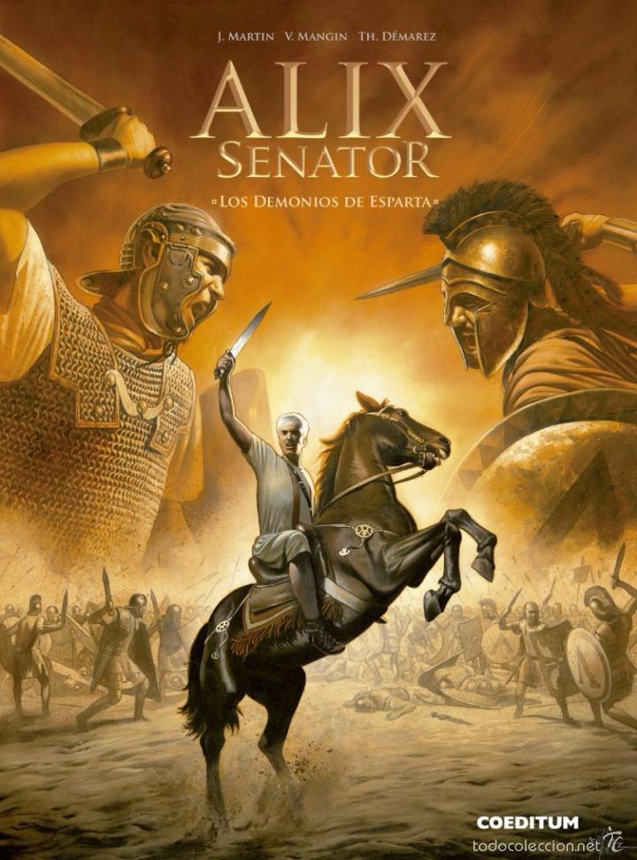 C&oacute;mics: ALIX SENATOR - LOS DEMONIOS DE ESPARTA - COEDITUM - Foto 1