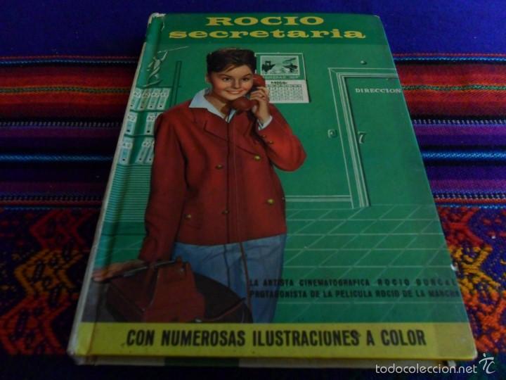 C&oacute;mics: ROC&Iacute;O D&Uacute;RCAL SECRETARIA. COLECCI&Oacute;N FRANJA ESMERALDA N&ordm; 2. EDITORIAL FELICIDAD 1963.