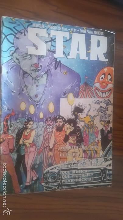 C&oacute;mics: STAR 34. VARIOS AUTORES. BUEN ESTADO. Revista. caj 62