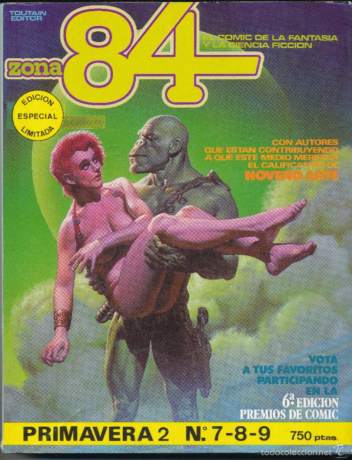 C&oacute;mics: Zona 84 Primavera 2. Contiene los ejemplares : 7,8 y 9. - Foto 1
