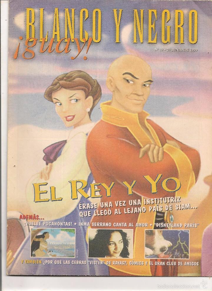 C&oacute;mics: BLANCO Y NEGRO &iexcl; GUAY !. N&ordm; 19.  20 DE JUNIO 1999.  (Z/C2) - Foto 1
