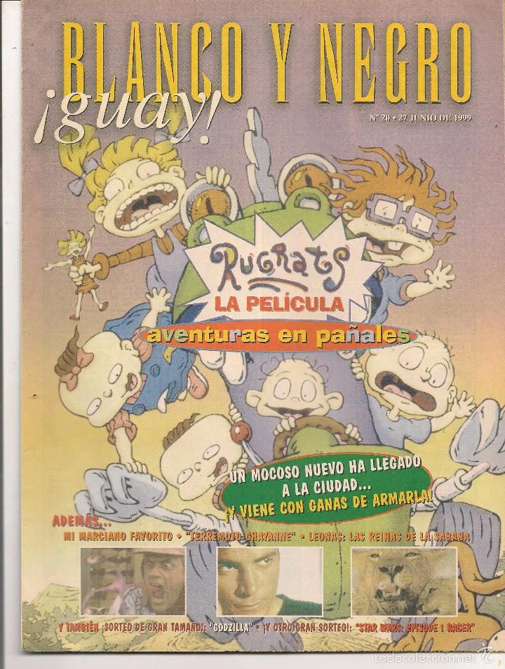 C&oacute;mics: BLANCO Y NEGRO &iexcl; GUAY !. N&ordm; 20. 27 JUNIO 1999. (Z/C2) - Foto 1