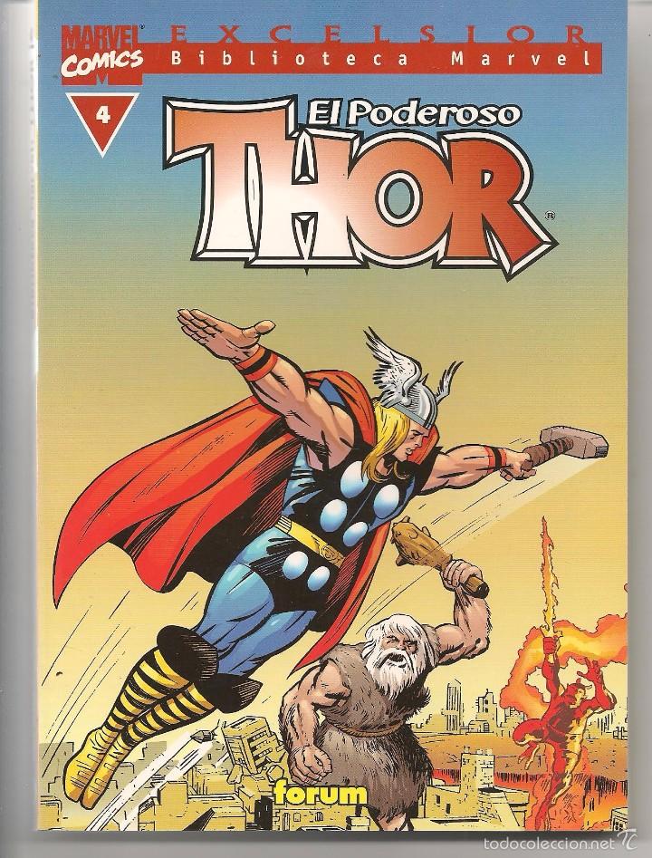C&oacute;mics: EXCELSIOR. BIBLIOTECA MARVEL. THOR. N&ordm; 4. FORUM. (Z/C2) - Foto 1