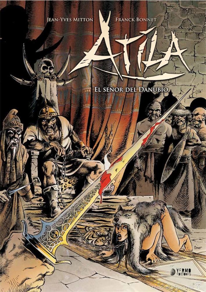C&oacute;mics: ATILA - EL SE&Ntilde;OR DEL DANUBIO - YERMO EDICIONES - Foto 1