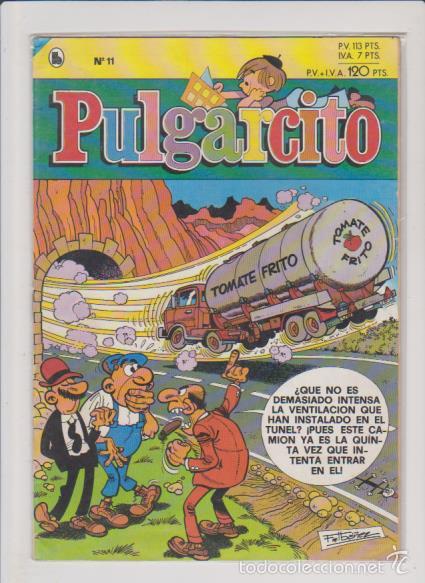 C&oacute;mics: PULGARCITO - N&ordm; 11 - EDITORIAL BRUGUERA
