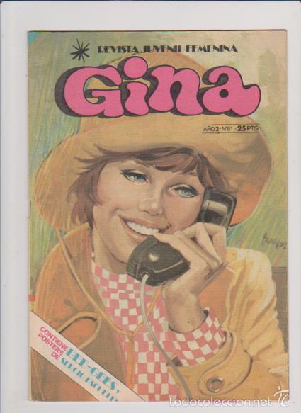 C&oacute;mics: GINA - N&ordm; 61 - EDITORIAL BRUGUERA 25 PTS. - Foto 1
