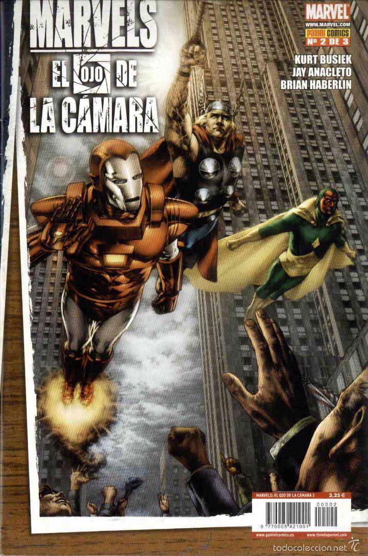C&oacute;mics: MARVELS. EL OJO DE LA CAMARA.MINISERIE COMPLETA. N&ordm; 1 AL 3. MARVEL. - Foto 2