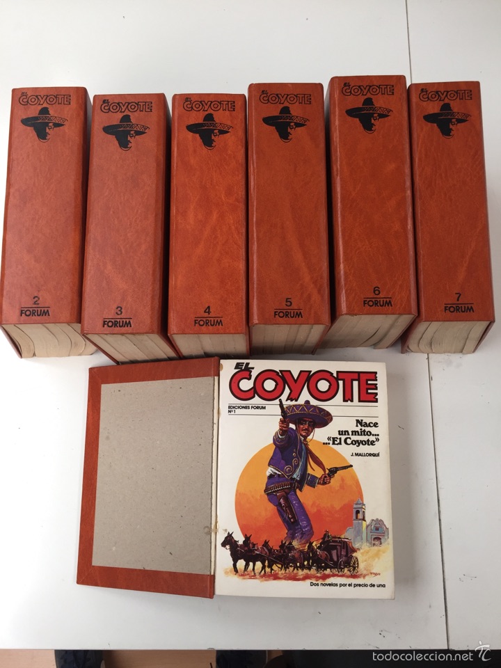 C&oacute;mics: El Coyote. Siete tomos del 1 al 7 - Foto 1