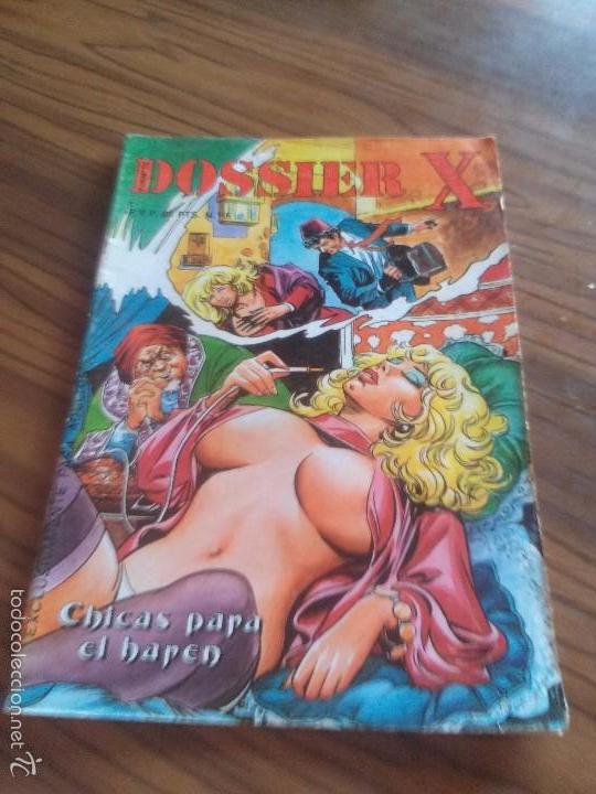Fumetti: DOSSIER X 6. CHICAS PARA EL HAREN. PARA ADULTOS. ED. FUENTES. BUEN ESTADO