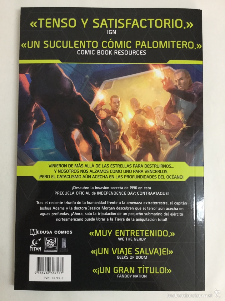 C&oacute;mics: Independence Day. Aguas Oscuras - Comic - Medusa C&oacute;mics - Rebajado - Foto 2
