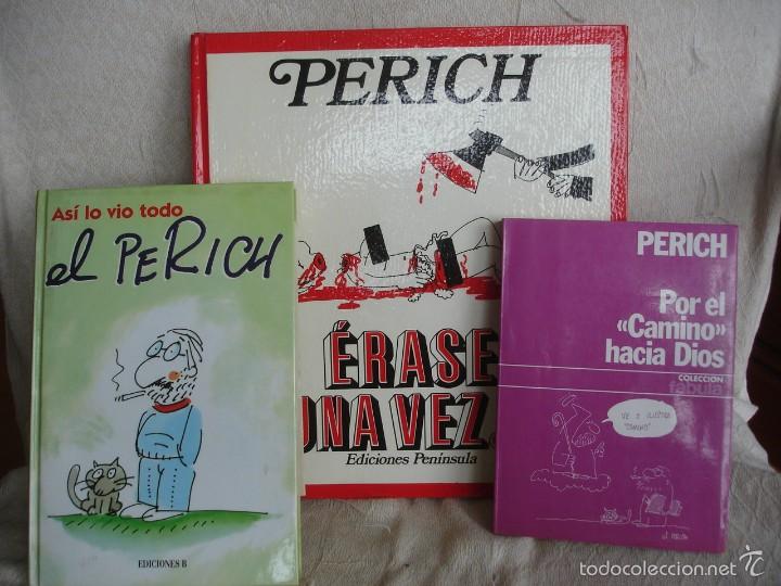 C&oacute;mics: 3 libros de humor de Perich - Foto 1