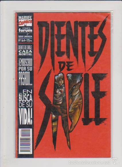 C&oacute;mics: DIENTES DE SABLE - N&ordm; 1 de 4 - MARVEL & FORUM COMICS - Foto 1