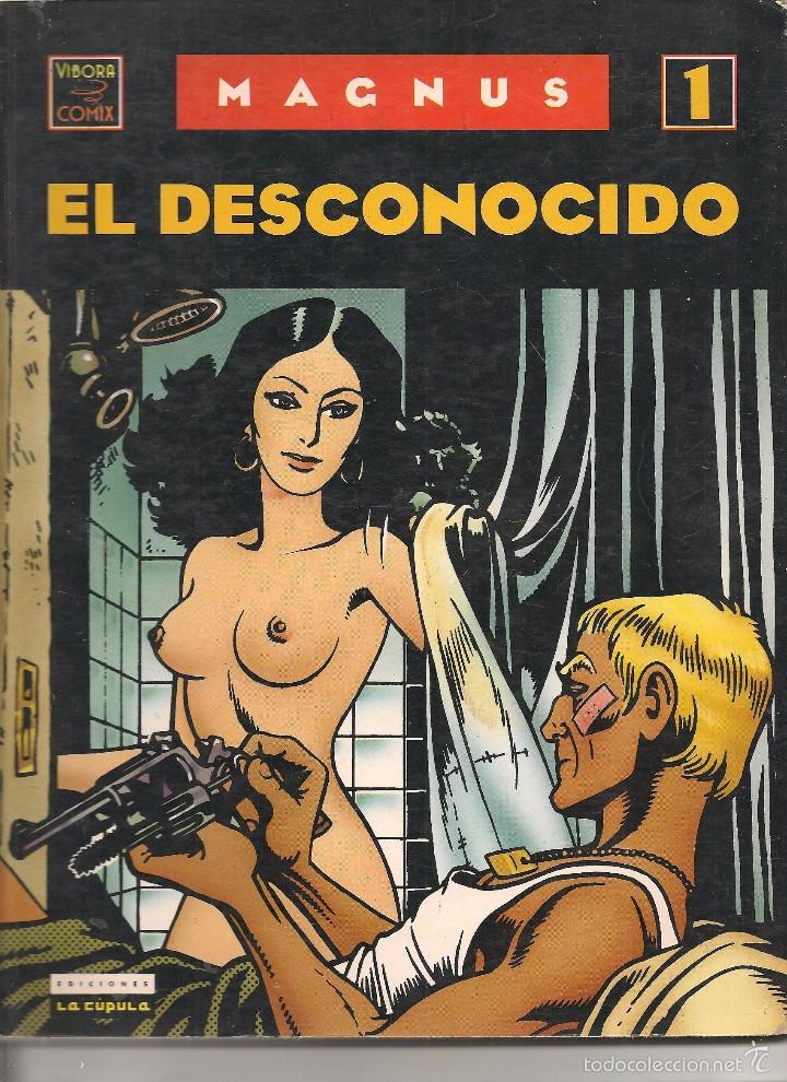 C&oacute;mics: V&Iacute;BORA COMIX. MAGNUS. N&ordm; 1. EL DESCONOCIDO. EDICIONES LA C&Uacute;PULA. (Z/C3) - Foto 1