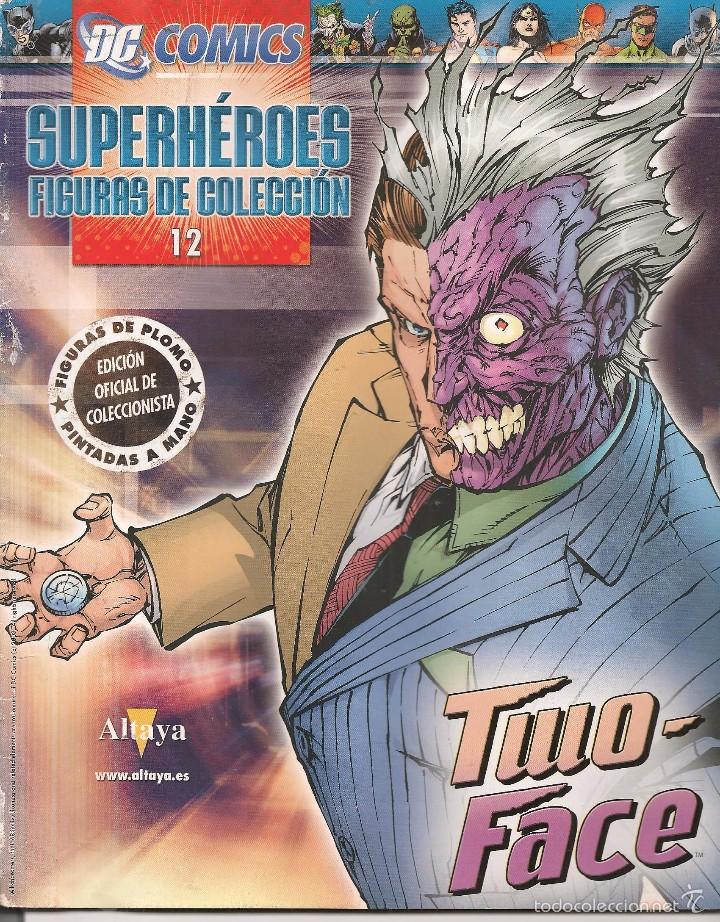 C&oacute;mics: DC COMICS SUPERH&Eacute;ROES. FASCICULO N&ordm; 12. TWO FACE.  ALTAYA 2008. (C/A24)