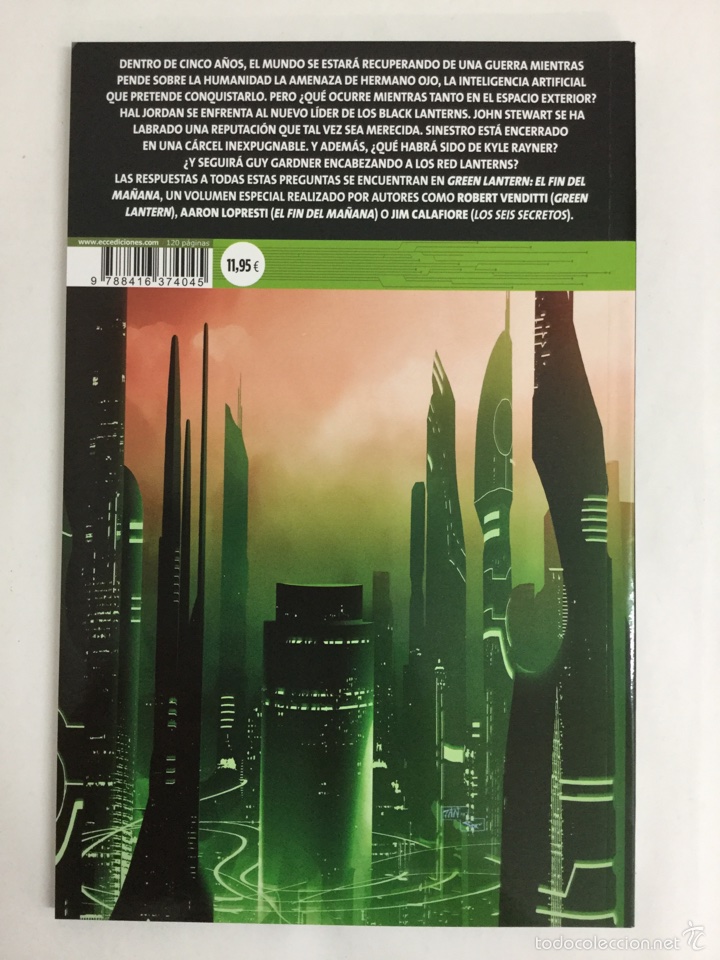 C&oacute;mics: Green Lantern. El Fin del Ma&ntilde;ana - ECC EDICIONES - Foto 2