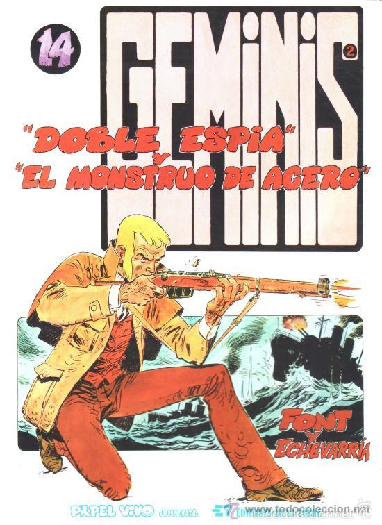 C&oacute;mics: GEMINIS 2 ECHEVARRIA Y FONT. EDICIONES DE LA TORRE - Foto 1