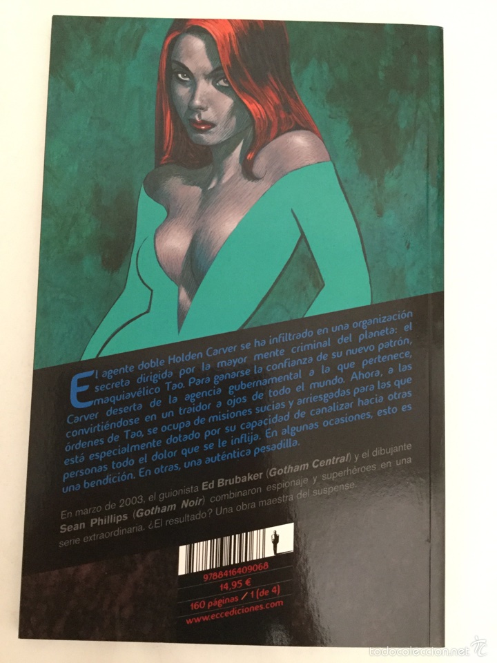 C&oacute;mics: Sleeper 1 (de 4): A Su Suerte (R&uacute;stica) - Ed Brubaker, Sean Phillips - ECC / Vertigo - Foto 2