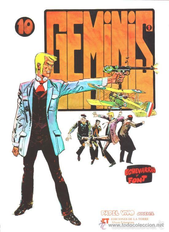 C&oacute;mics: GEMINIS 1 ECHEVARRIA Y FONT. EDICIONES DE LA TORRE - Foto 1
