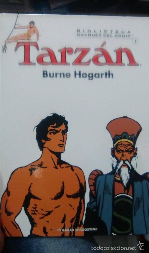 C&oacute;mics: BIBLIOTECA GRANDES DEL COMIC TARZAN BURNE HOGARTH  08 ED PLANETA - Foto 1