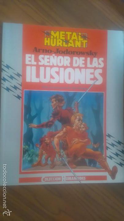 C&oacute;mics: EL SE&Ntilde;OR DE LAS ILUSIONES. ARNO. JODOROWSKY. COLECCI&Oacute;N HUMANOIDES. EUROCOMIC. BUEN ESTADO. E8 3